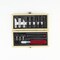 Excel Blades Woodworking Set Wood Carving Knife Set Craft Knife Bulk Wooden Box 6pk 44284 - alternate 4